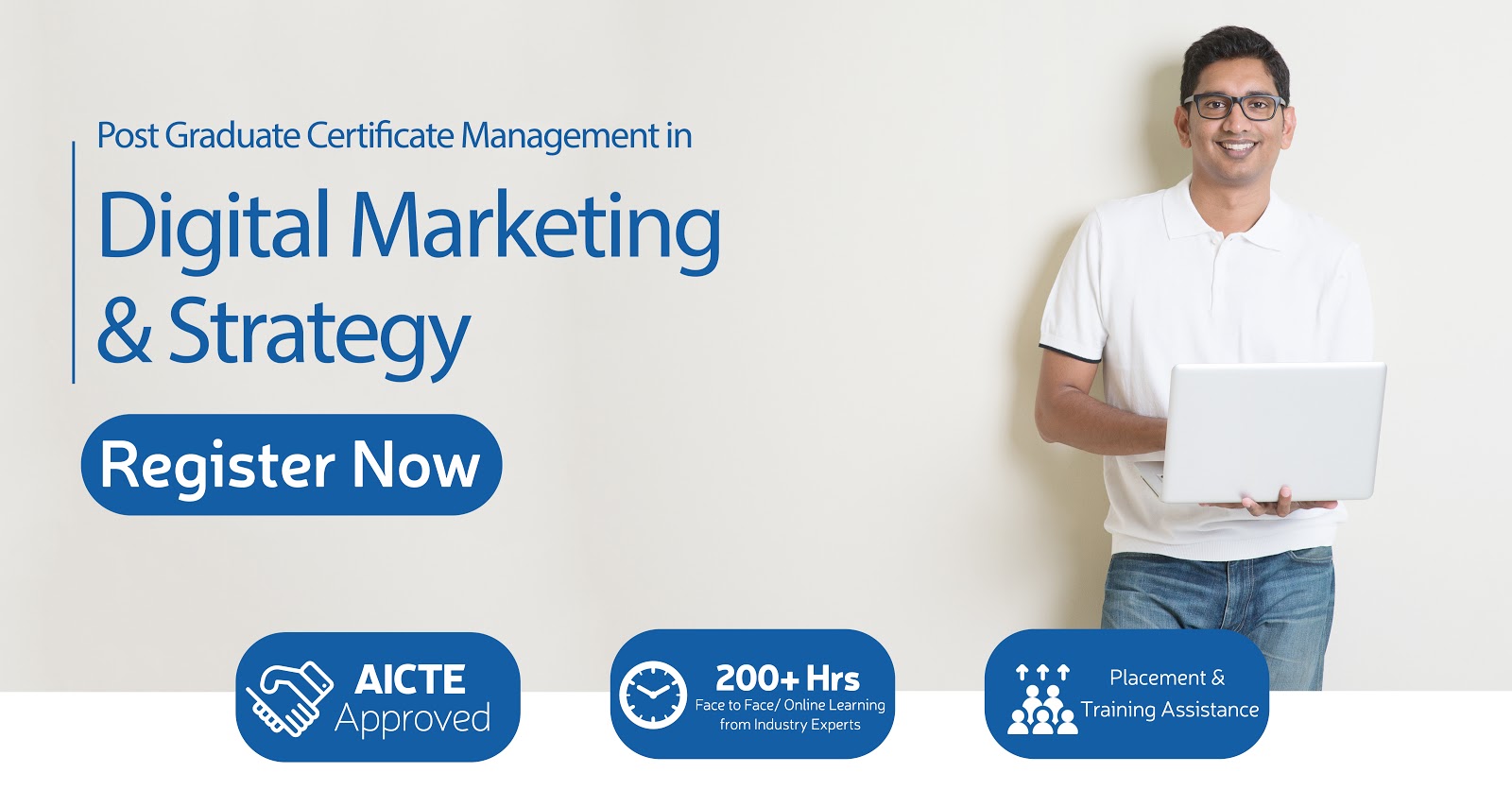 Join AICTE approved Digital Marketing Program in India